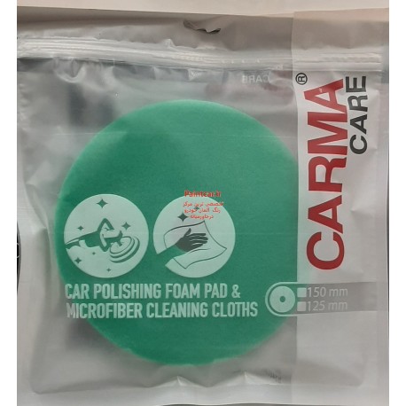 پد پولیش روتاری زبر 125 میلیمتری کارماکر مدل Carmacare Foam Pad Polishing Rotary Hard