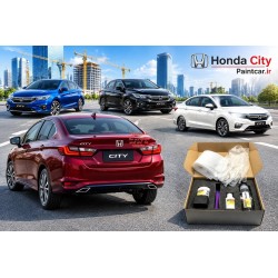 پک قلم خشگیر Honda CITY هوندا سیتی آبی شیشه دریایی صدفی B634P