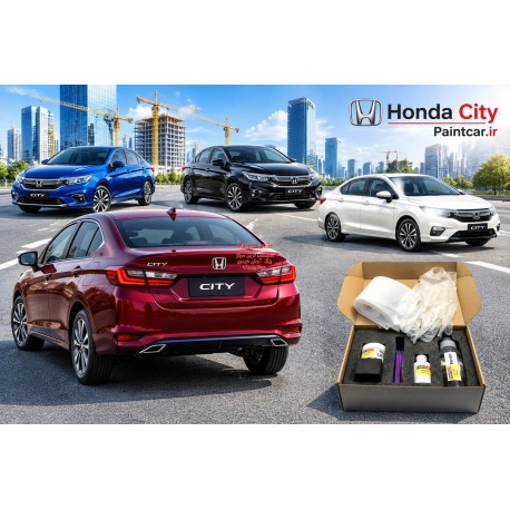 پک قلم خشگیر Honda CITY هوندا سیتی آبی زنده صدفی B520P