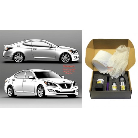 پک خشگير هیوندای جنسیس (جنسیس کوپه) با کد رنگ TZ-قرمز متاليک