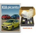 پک خشگير کیا پیکانتو با کد رنگ KTZ-نقره‌اي(نقره با جلوه متاليک و براق، شبيه به نور بازتاب‌شده.)متاليک